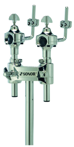 14504001 Hardware 100 DTH175-C Двойной держатель для том-барабанов, хром, Sonor