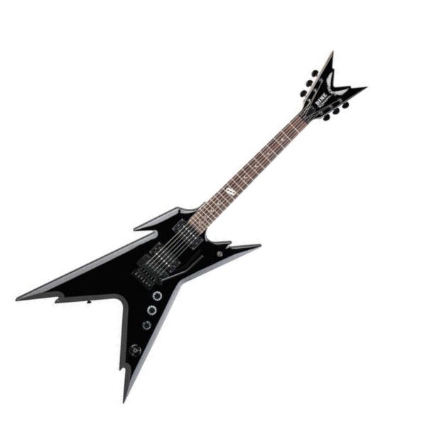 DEAN RZR DB F CBK - электрогитара 'стелс',22 лада,24 3/4 ,HH,2V+1T, Floyd Rose, ейс, цвет черный