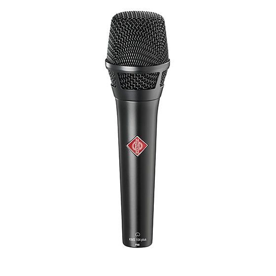 NEUMANN KMS 104 BK - вокальный конденсаторный микрофон , цвет чёрный