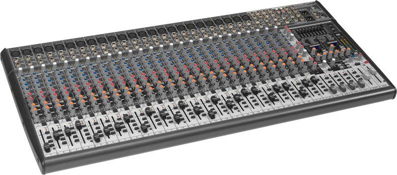 BEHRINGER SX3242FX - микшер,24 моновхода, 2 осн. и 2 дополн.стереовхода, 4 AUX-шины, 4 подгруппы
