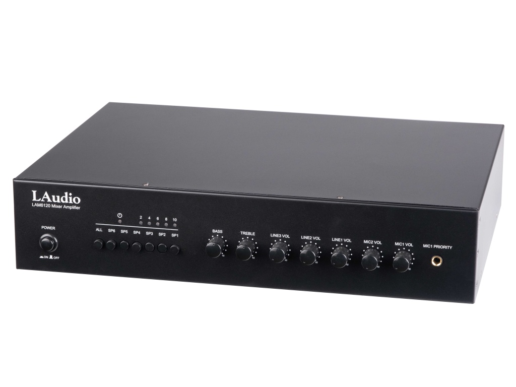 LAM6120 Усилитель мощности трансляционный, 120Вт, LAudio