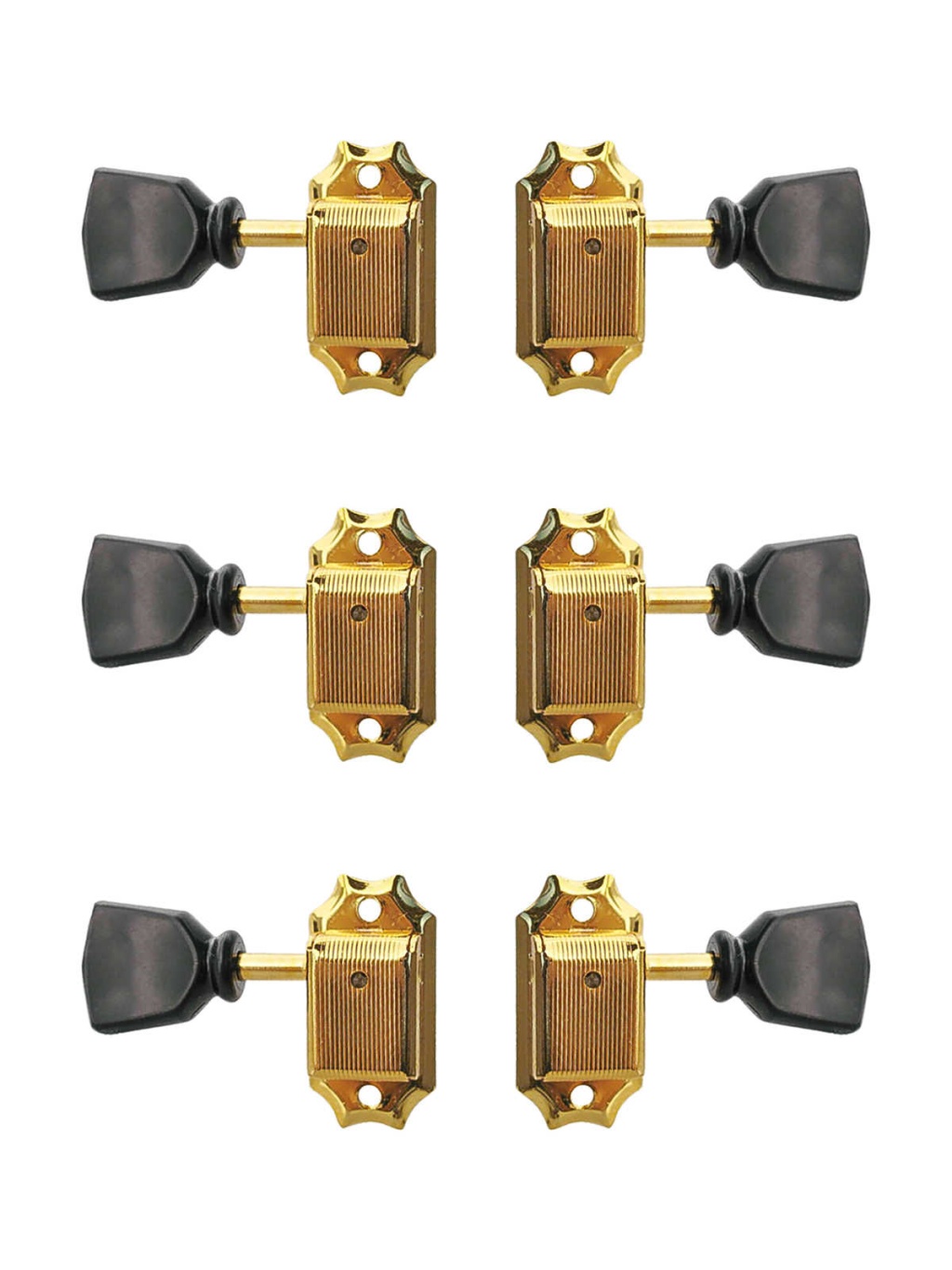 SD90-SLB-GG-L3+R3 Колки для гитары 3+3, золото, Gotoh