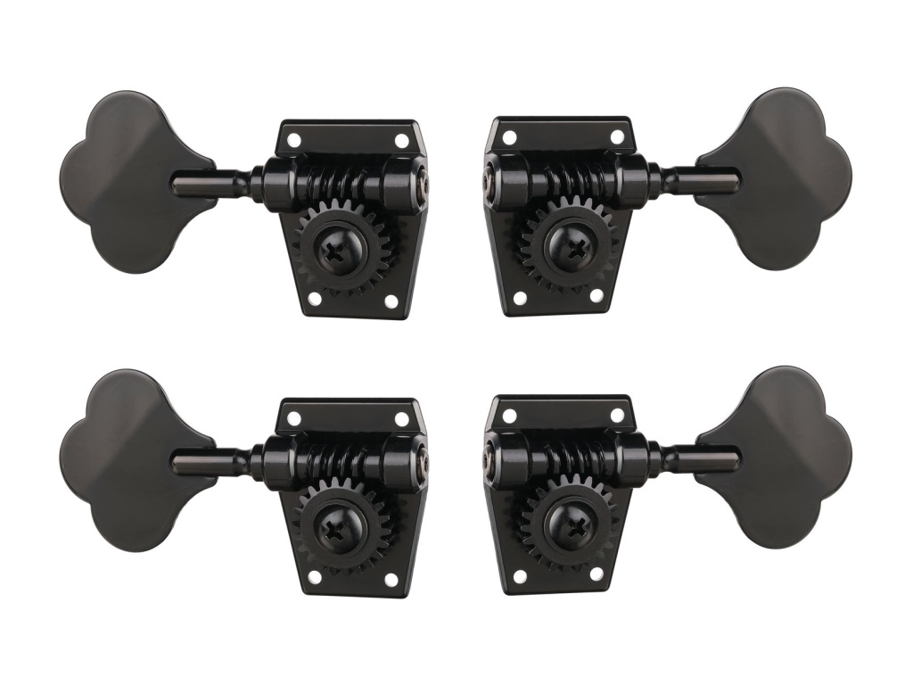 GB400-2+2-BK Колки для бас-гитары 2+2, черные, Paxphil