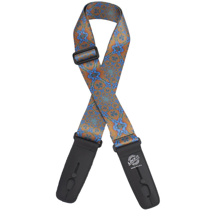 LIS-109-S68 Poly Plush Series Ремень для гитары с блокировкой, Lock-It Straps, D'Andrea