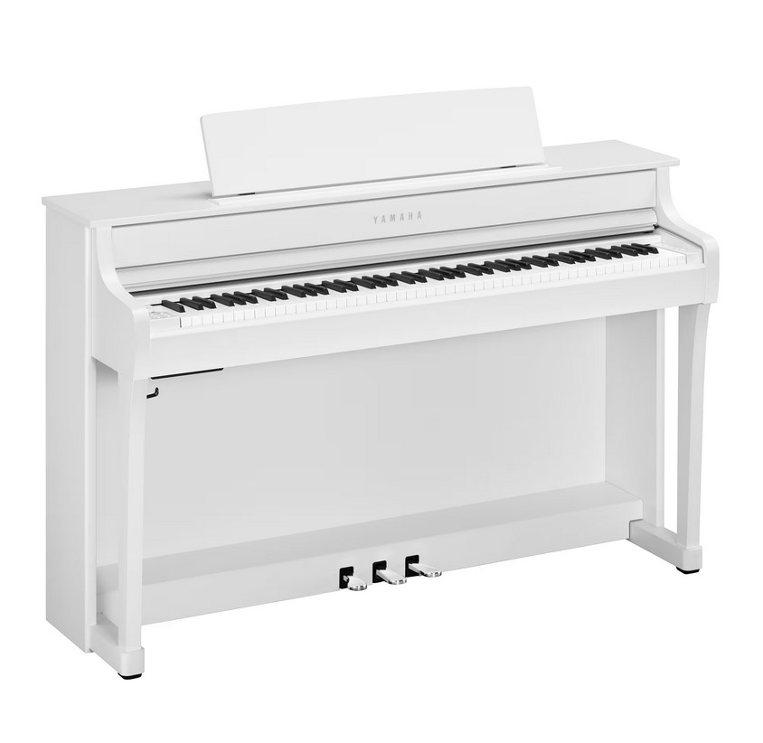 CLP-845WH Clavinova Цифровое пианино, белое, Yamaha