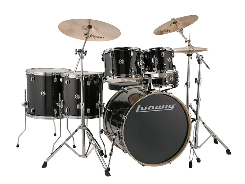 LCEE622016EXP Element Evolution Барабанная установка, черная, Ludwig