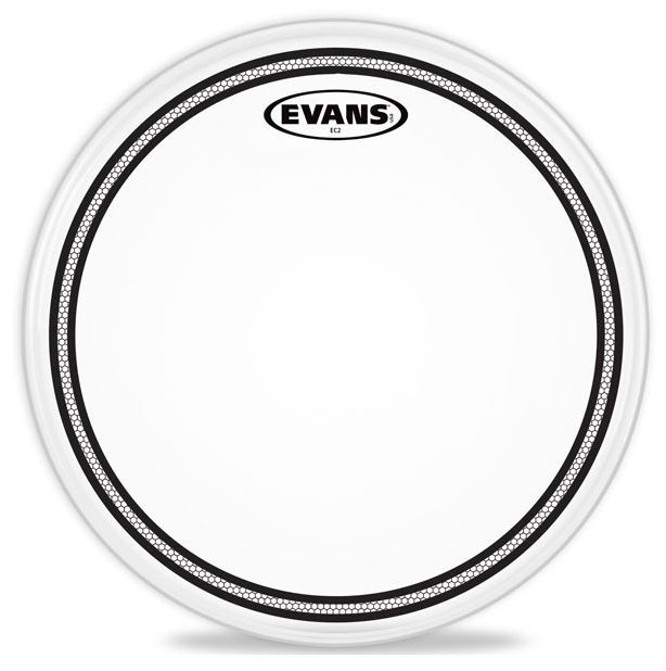 EVANS B12EC2S - пластик 12', прозрачное напыление , двойной