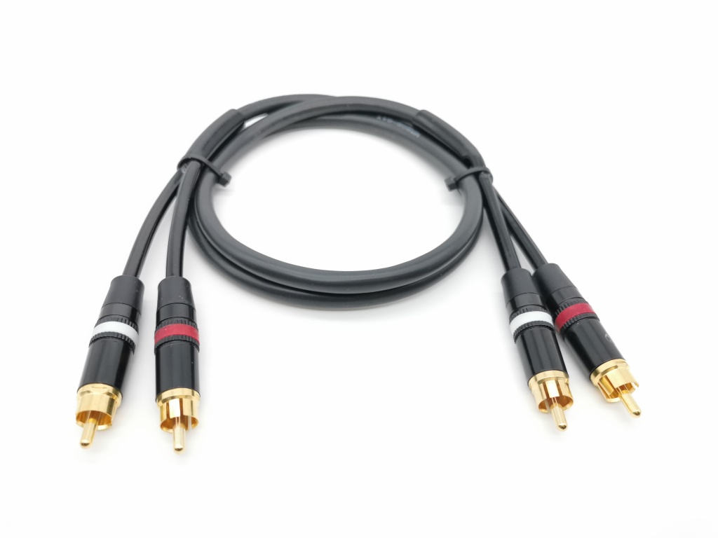 E56-2RCA-2RCA-0150-0 Кабель аудио 2хRCA-2хRCA, 1.5м, ZZcable