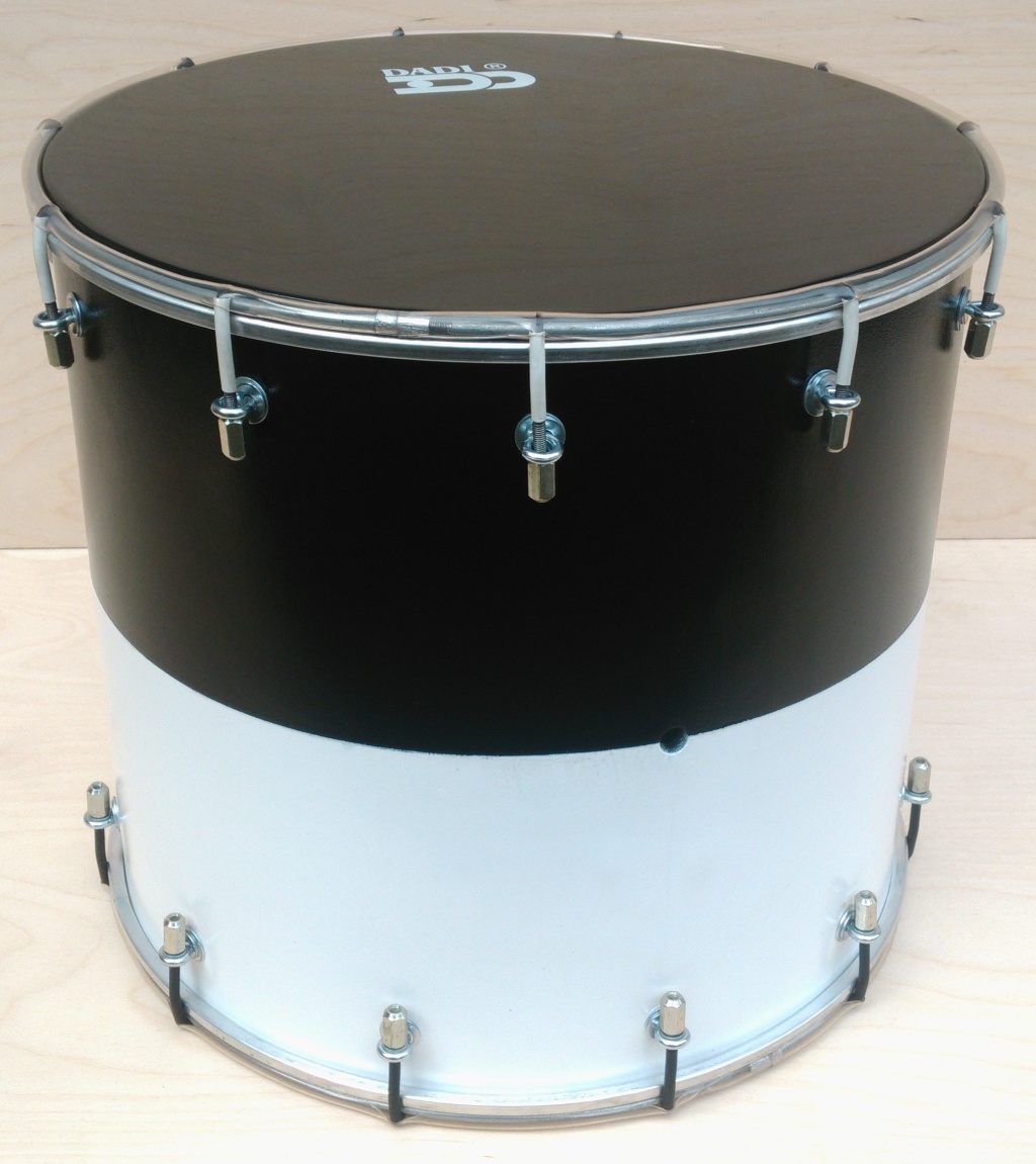 BK-14Bl-B Барабан кавказский 14", цвет —чёрно-белый, Мастерская Бехтеревых