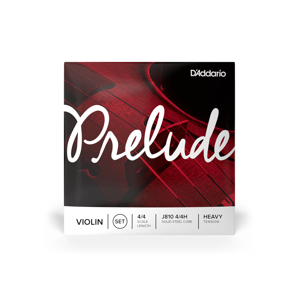 J810-4/4H PRELUDE Комплект струн для скрипки D`Addario