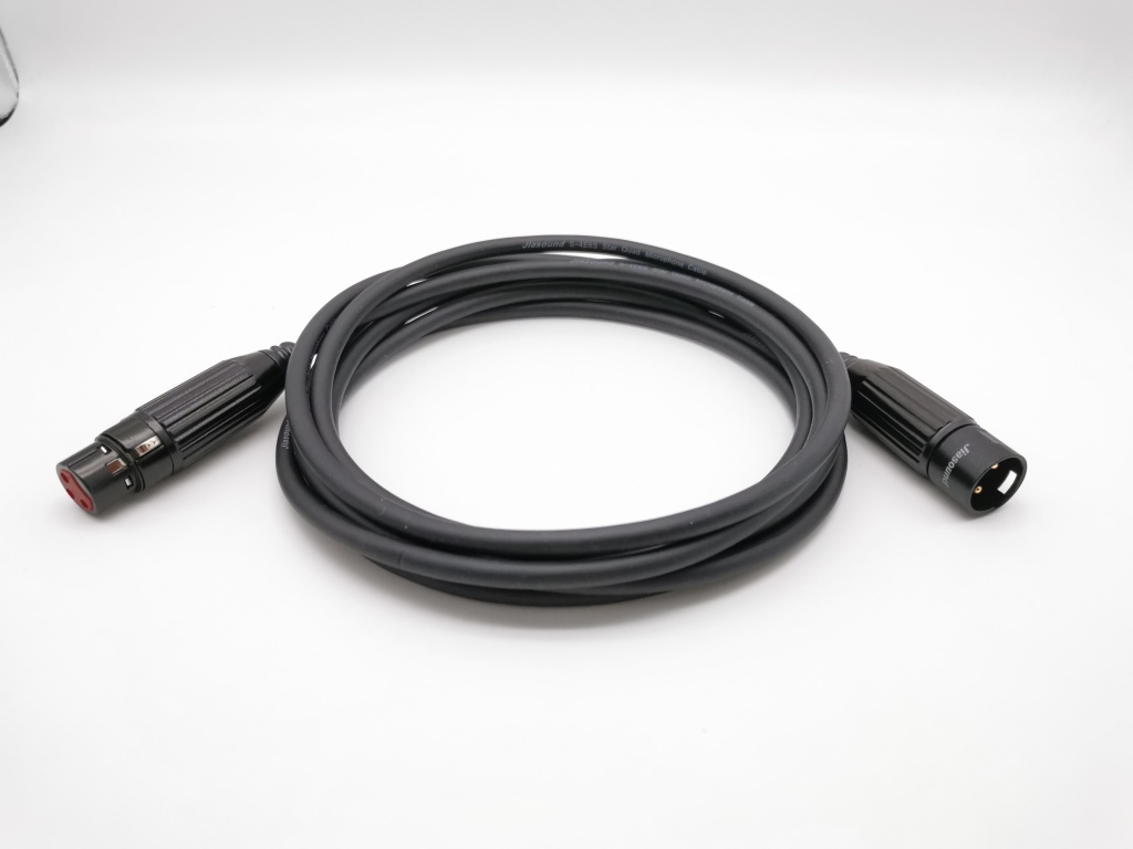 E5-XLR-M-F-0500-0 Кабель микрофонный XLR-M-F, квадропольный, 5м, ZZcable