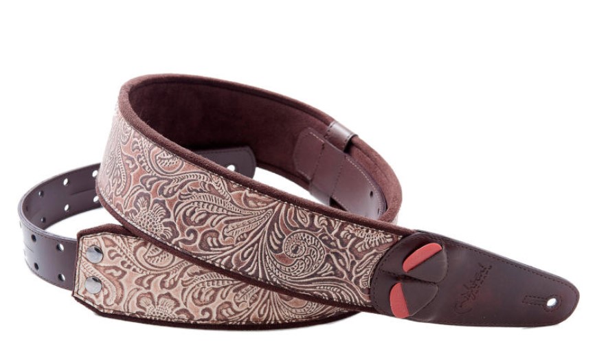 8401070130260 Mojo Sandokan Beige Ремень для гитары, RightOn Straps