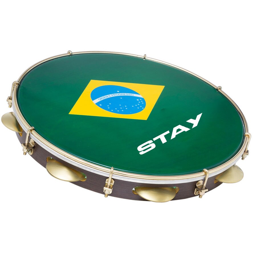 244-STAY 8674ST Pandeiro Тамбурин 12", Stay