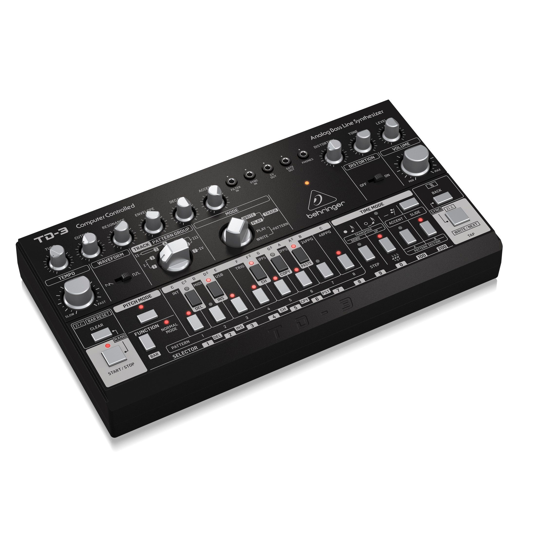 BEHRINGER TD-3-BK - басовый аналоговый монофонический синтезатор