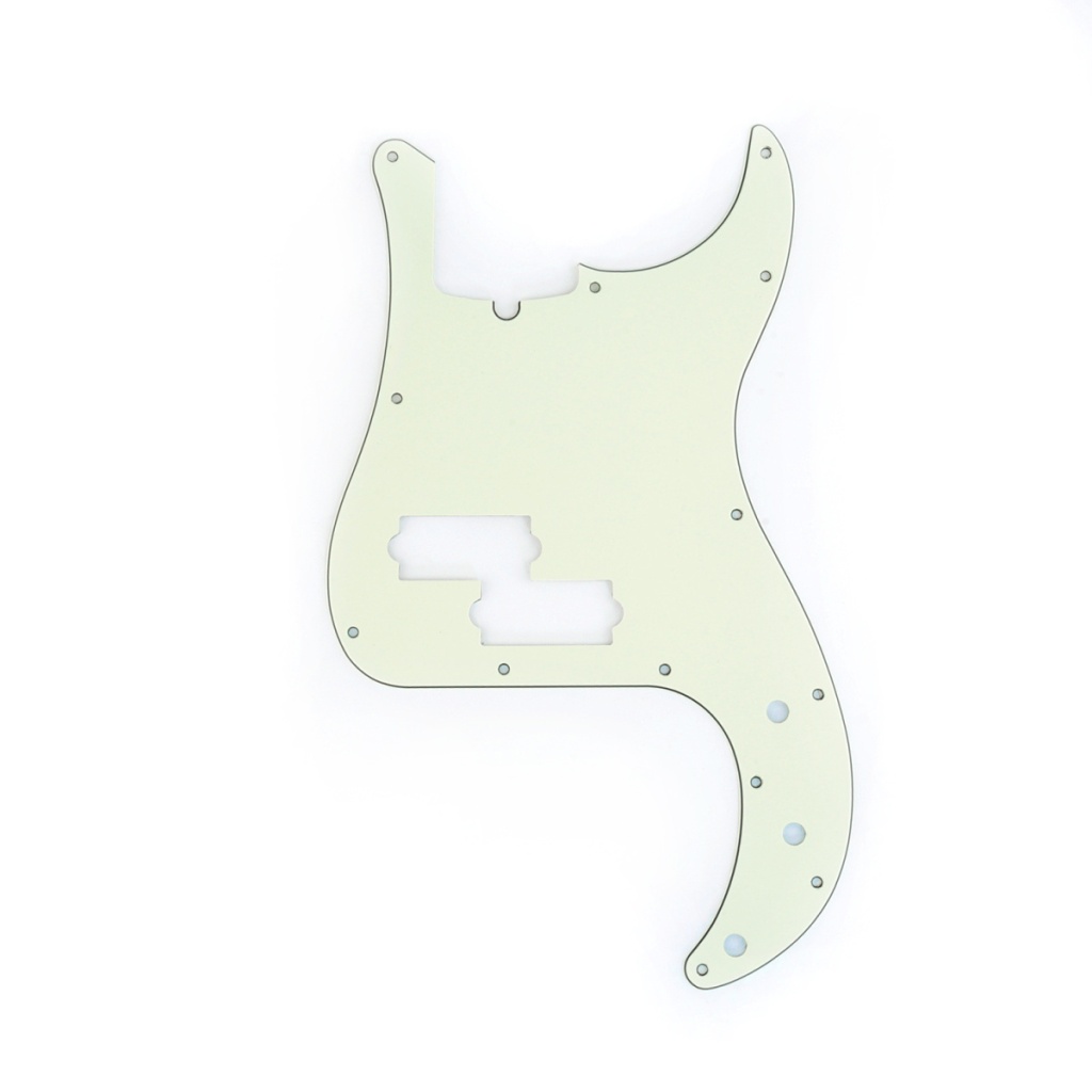 MX1303IV Пикгард для бас-гитары Precision Bass, 3 слоя, слоновая кость, Musiclily