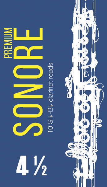 FR16C011 Sonore Трости для кларнета № 4,5 (10шт), FedotovReeds