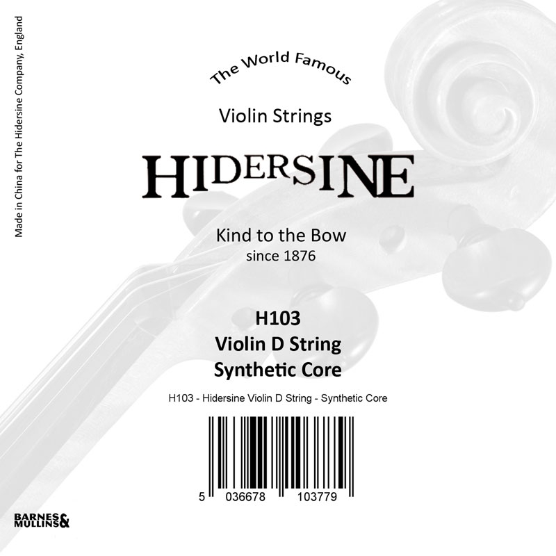 H103 Отдельная струна D/Ре для скрипки 4/4, Hidersine