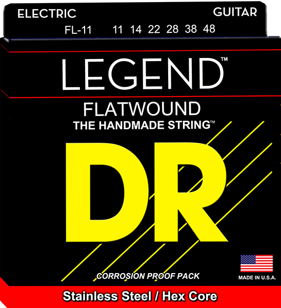 FL-11 LEGEND Комплект струн для электрогитары, 11-48, DR
