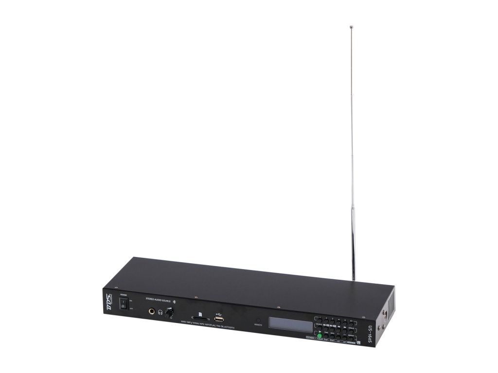 US-160S USB/SD/BT/FM плеер, рэковый, BDS