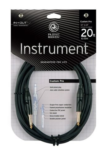 PW-CPG-20 Custom Pro Series Инструментальный кабель 6.1м, Planet Waves