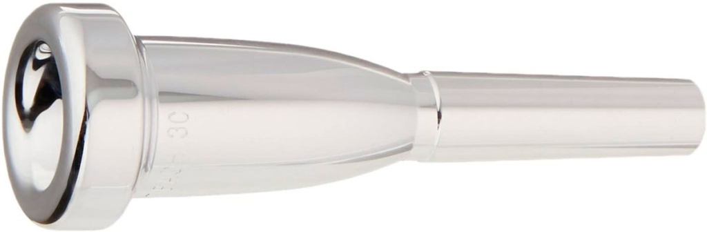 K3513C Megatone Мундштук для трубы, размер 3C, посеребренный, Bach