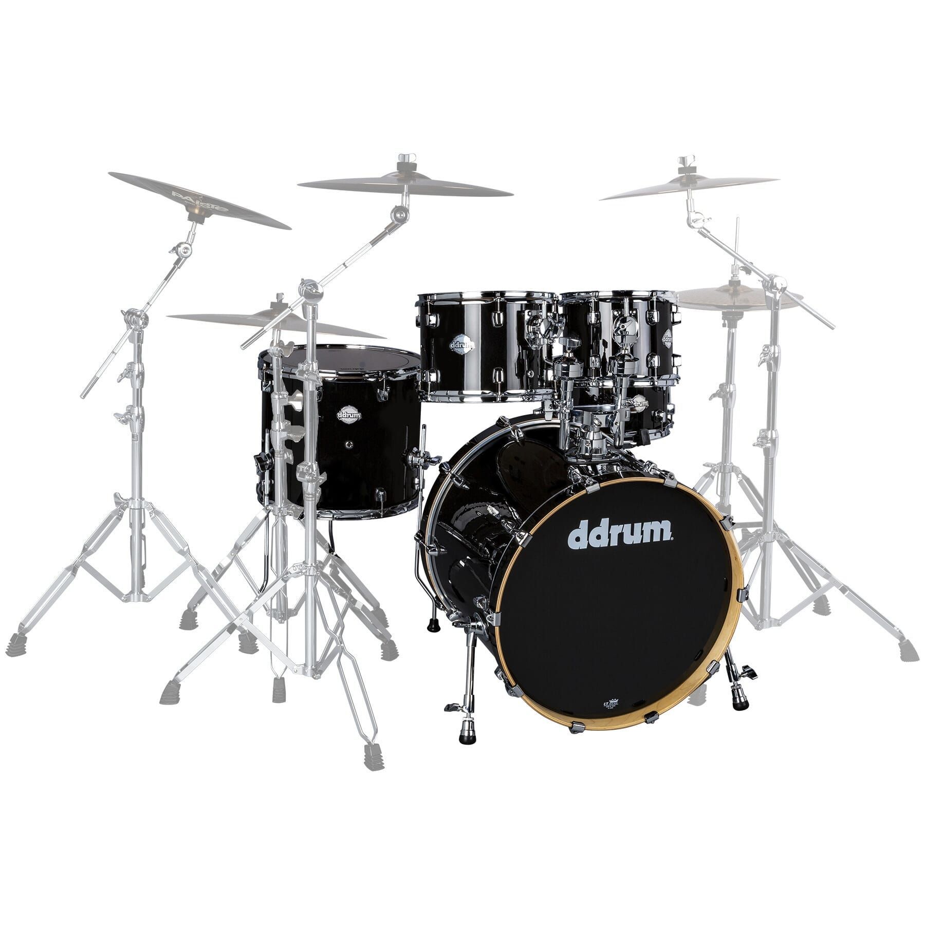 DDRUM DM B 522 MB - ударная установка ,10'-12'-16'-22'-13х7' (без Hardware) , цвет Black Wrap (1 кор