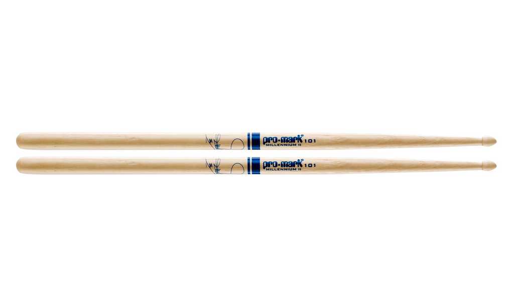 TX101W 101 Dom Howard Барабанные палочки, орех гикори, деревянный наконечник, ProMark