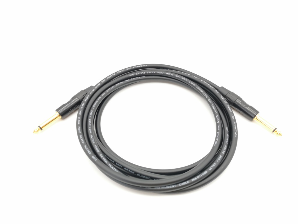 G80-J-J-0200-0 Кабель гитарный (инструментальный) Jack-Jack, 2м, ZZcable