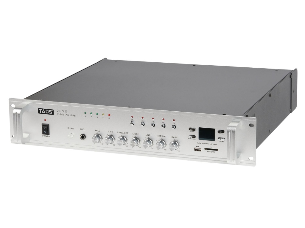 DS-7700 Усилитель мощности трансляционный, 700Вт, TADS
