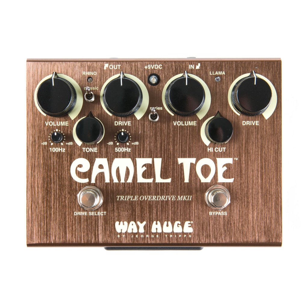 WHE209 Way Huge Camel Toe Triple Overdrive MkII Педаль эффектов, Dunlop