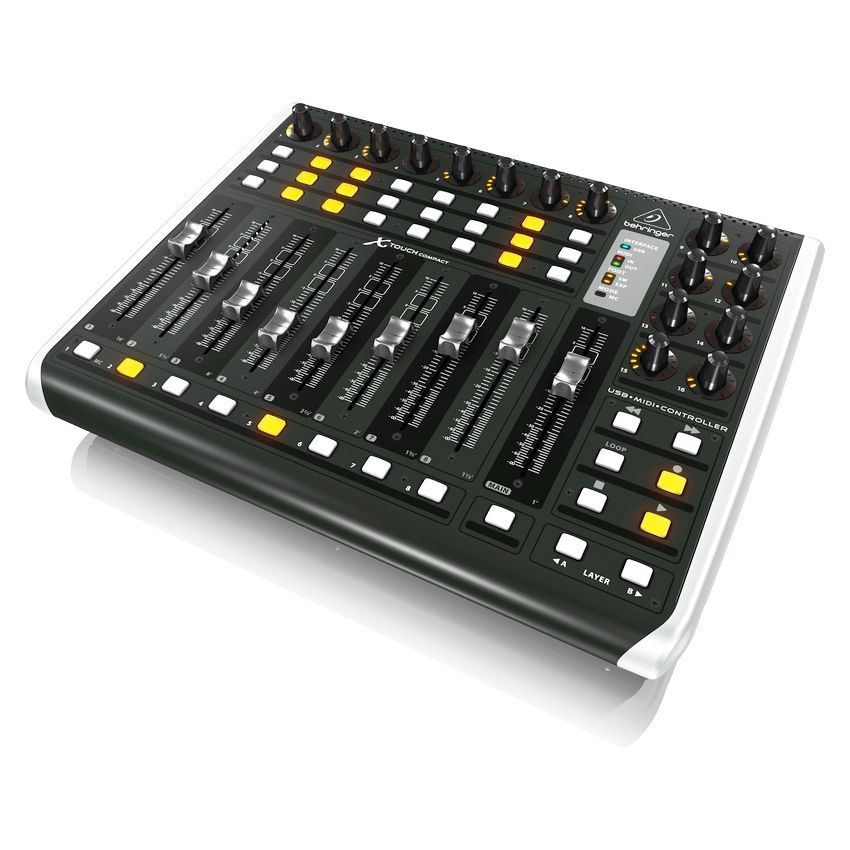 BEHRINGER X-TOUCH COMPACT - универсальный USB контроллер