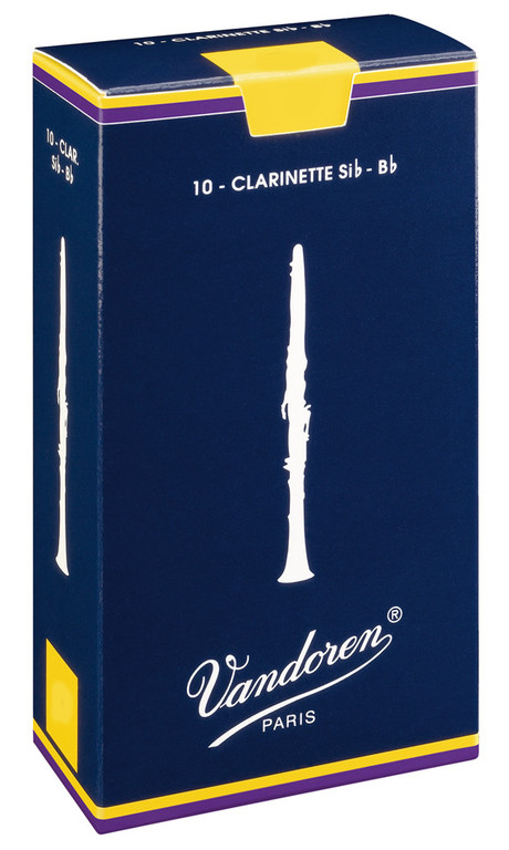 CR1015 Трости для кларнета Bb Традиционные №1,5 (10шт) Vandoren