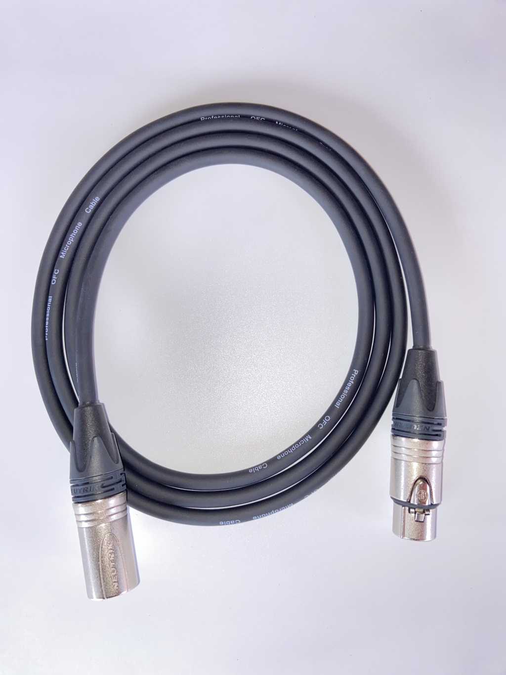 YES-MC002NE-1.8m Кабель микрофонный с разъёмами Neutrik, 1.8м, YES