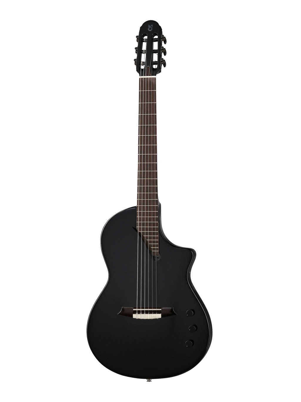 Hispania-Black-GT Классическая гитара со звукоснимателем, черная, Martinez