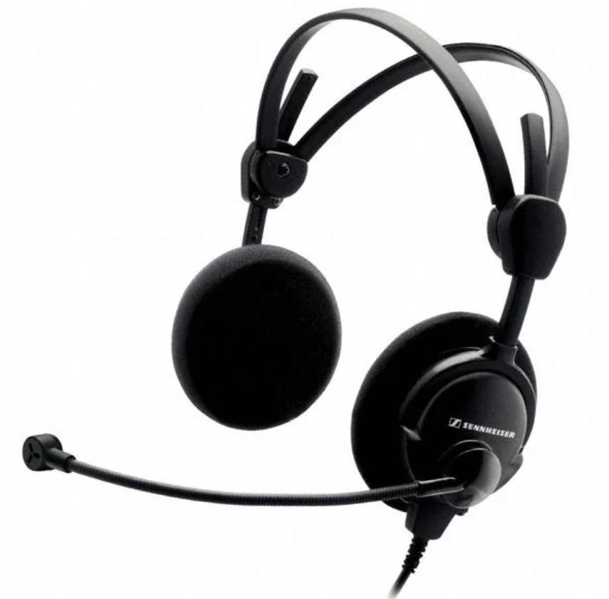 500468 HME 46-3PTT-6 Гарнитура проводная, авиационная, с PTT, с кабелем, Sennheiser