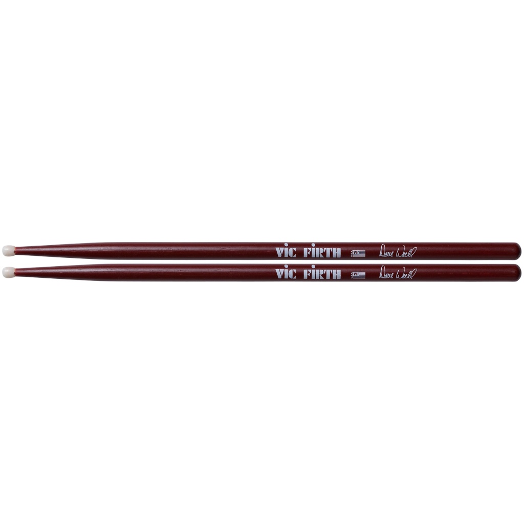VIC-SDWN Signature Series Dave Weckl Барабанные палочки, нейлоновый наконечник, Vic Firth