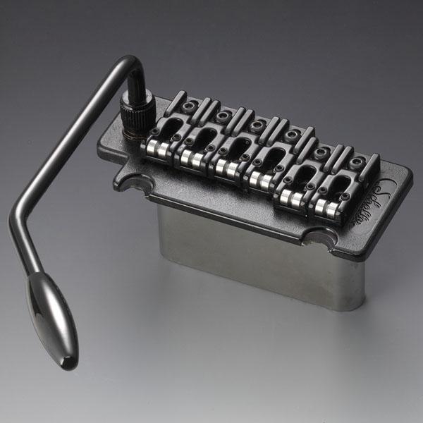 13060437 Tremolo 2000 Бридж (струнодержатель) тремоло, черный хром, Schaller