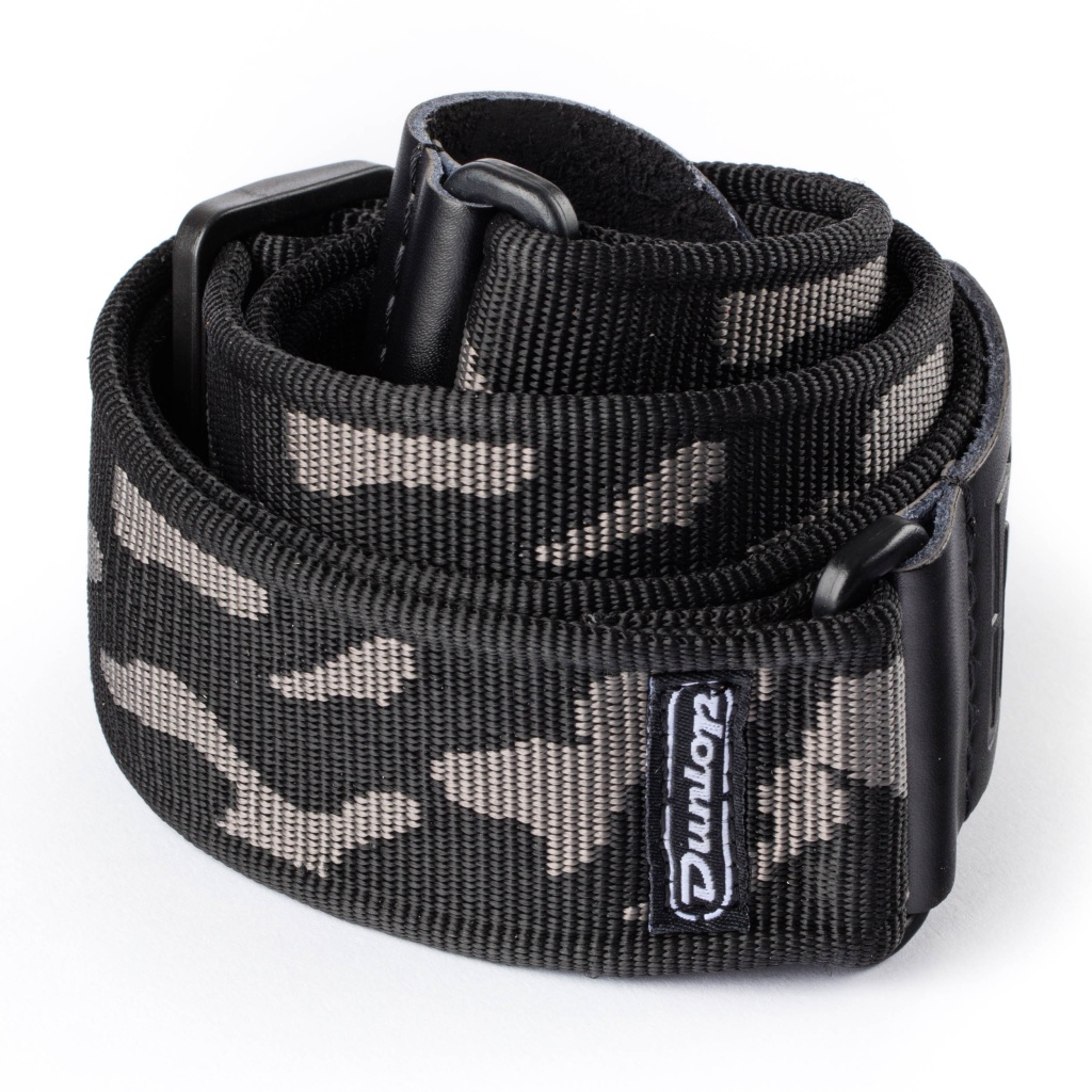 D38-10GY Ремень для гитары, серый камуфляж, Dunlop