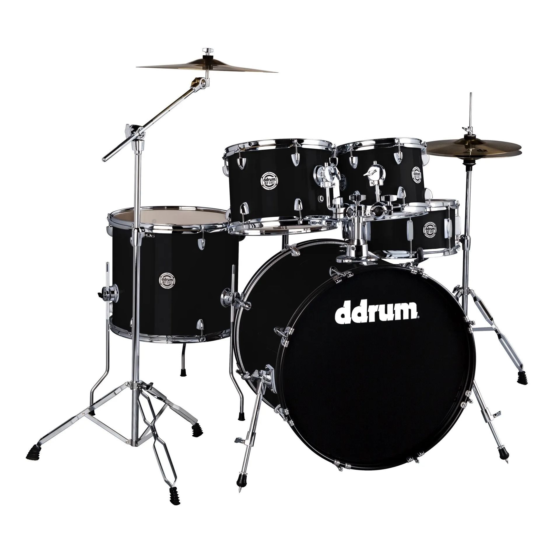 DDRUM D2 522 MB - ударная установка , цвет Midnight Black , 10'-12'-16'-22', 14х6.5'