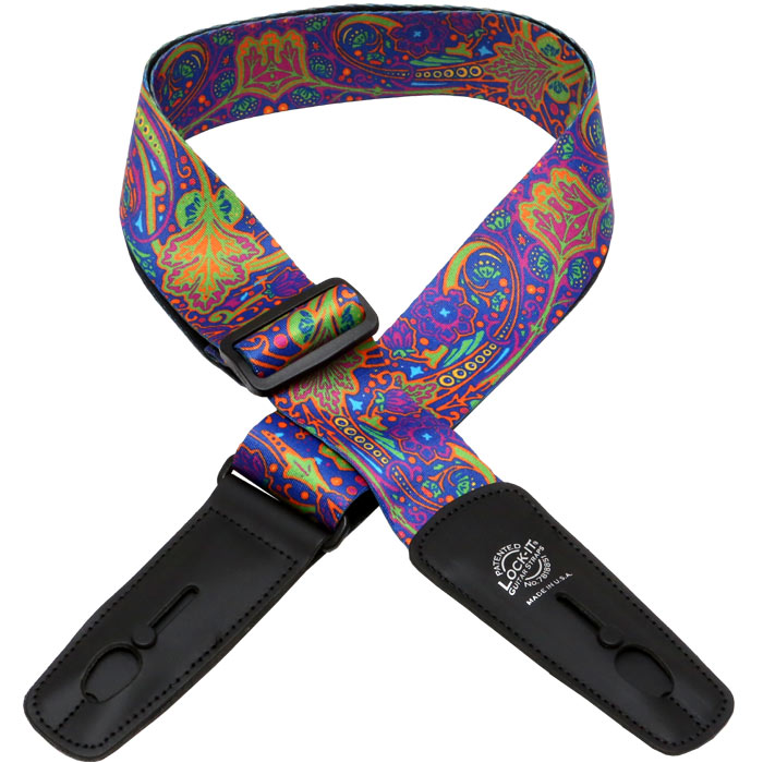 LIS-031-BM-1 Bob Masse Ремень для гитары с блокировкой, Lock-It Straps, D'Andrea