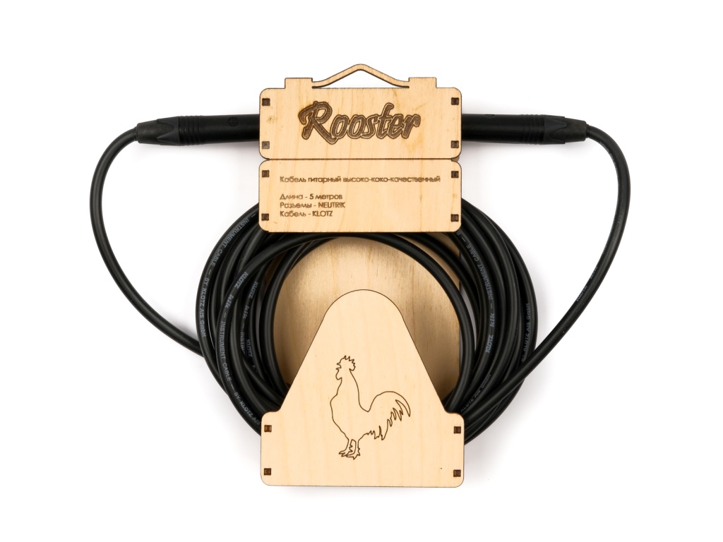 RUS0205 Кабель инструментальный, 5м, Rooster