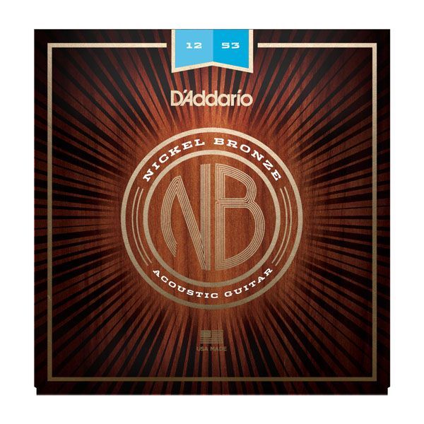 D'ADDARIO NB1253 - струны для акустической гитары, Light, 12-53