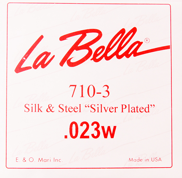 710-3 Отдельная 3я струна для акустической гитары 23w LaBella
