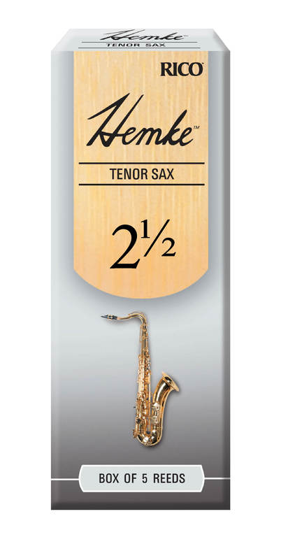 RHKP5TSX250 Hemke Трости для саксофона тенор, размер 2.5, 5шт, Rico