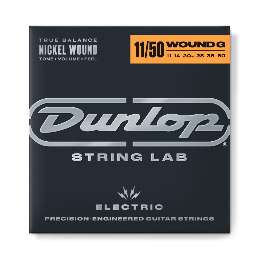 DEN1150WG Performance+ Комплект струн для электрогитары, никелированные, Medium Heavy, 11-50, Dunlop