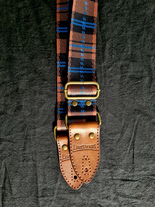 LS.P.ART.002 Ремень для гитары, полиэстер, LionStraps
