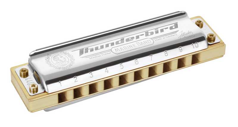 M201173 Marine Band Thunderbird A-low Губная гармошка Hohner