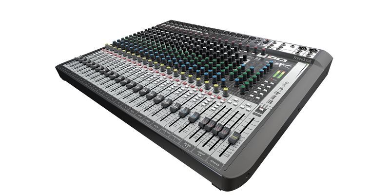 SOUNDCRAFT Signature 22MTK - аналоговый 22-канальный микшер c USB 24вх/22вых интерфейсом