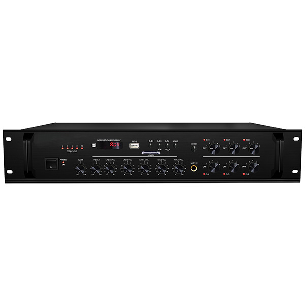 LAM6250U Усилитель мощности трансляционный, 250Вт, LAudio