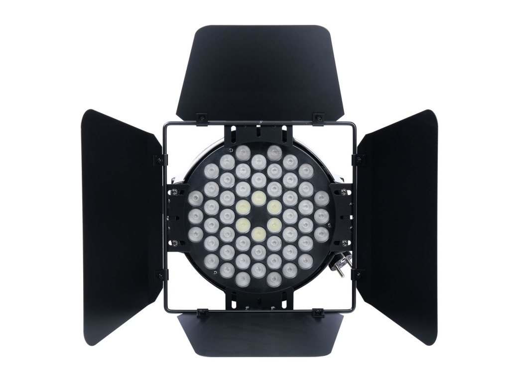 PLC002-CB Светодиодный прожектор, со шторкой, RGBW, LED 54х1Вт, Bi Ray